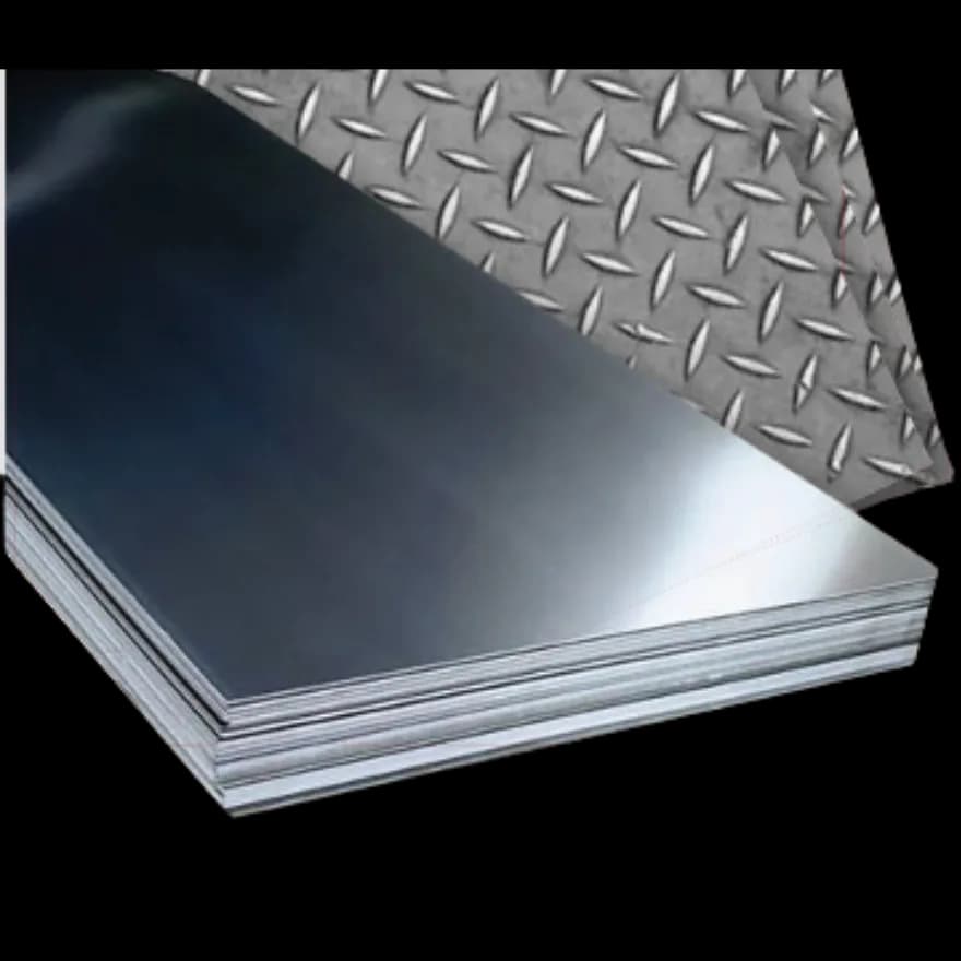 Stainless steel sheet and checker plate stock